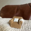 Ghế bành kèm gối tựa và chăn phủ - Thumbnail 1
