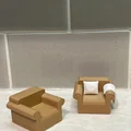 Ghế bành kèm gối tựa và chăn phủ - Thumbnail 2
