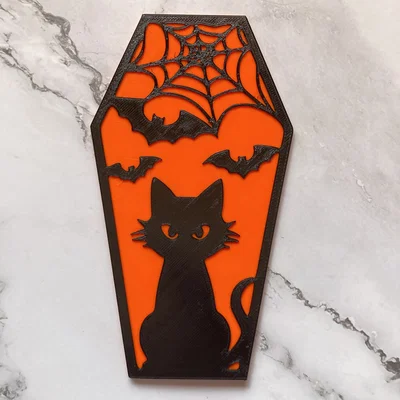Quan tài Halloween & Ouija Planchette (bản filament swap)