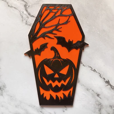 Quan tài Halloween & Ouija Planchette (bản filament swap)