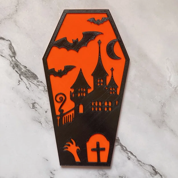 Quan tài Halloween & Ouija Planchette (bản filament swap) - Image 4