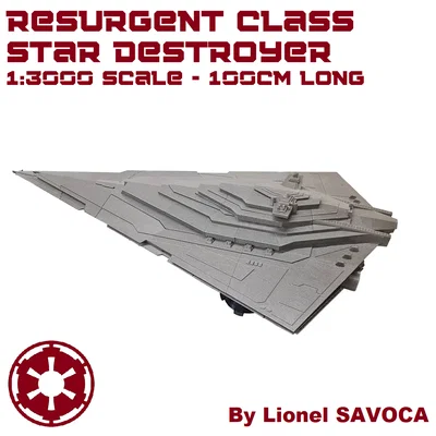 Tàu Resurgent-class Star Destroyer – tỉ lệ 1:3000