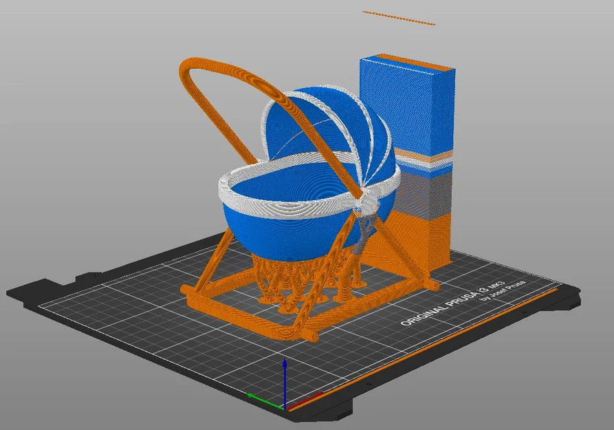 Mô hình xe đẩy em bé mini - Đồ chơi in 3D dễ thương cho bé - Image 6