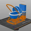 Mô hình xe đẩy em bé mini - Đồ chơi in 3D dễ thương cho bé - Thumbnail 6