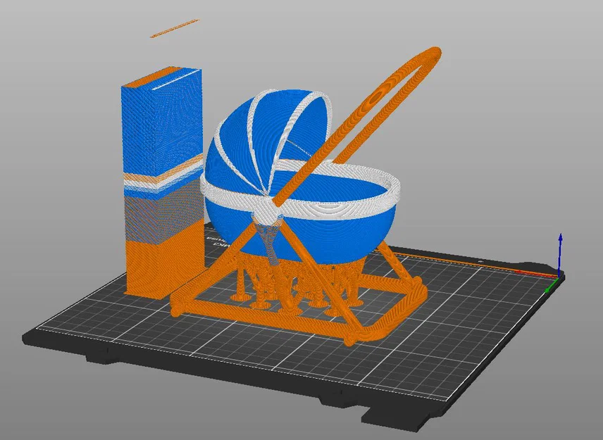 Mô hình xe đẩy em bé mini - Đồ chơi in 3D dễ thương cho bé - Image 7