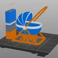 Mô hình xe đẩy em bé mini - Đồ chơi in 3D dễ thương cho bé - Thumbnail 7