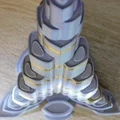 Burj Khalifa cao 828mm, siêu chi tiết, tỷ lệ 1:1000 – 3D model - Thumbnail 5