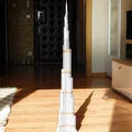 Burj Khalifa cao 828mm, siêu chi tiết, tỷ lệ 1:1000 – 3D model - Thumbnail 17