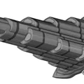 Burj Khalifa cao 828mm, siêu chi tiết, tỷ lệ 1:1000 – 3D model - Thumbnail 21