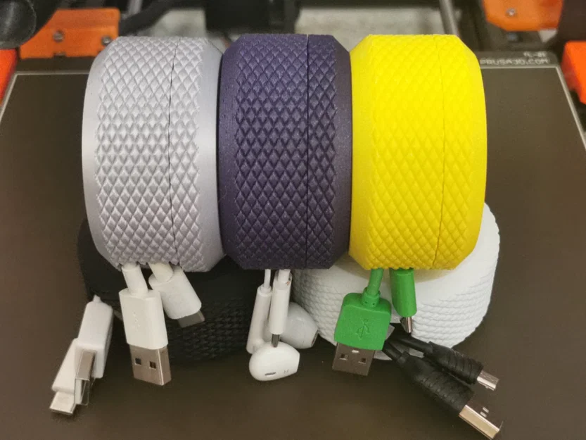 Hộp cuốn gọn dây cáp thông minh - Cable Organizer in 3D - Image 2