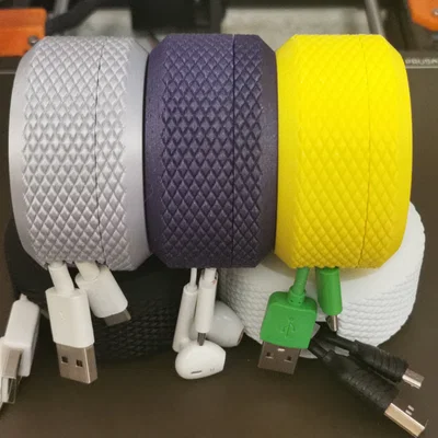 Hộp cuốn gọn dây cáp thông minh - Cable Organizer in 3D