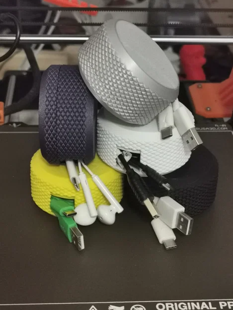 Hộp cuốn gọn dây cáp thông minh - Cable Organizer in 3D - Image 6