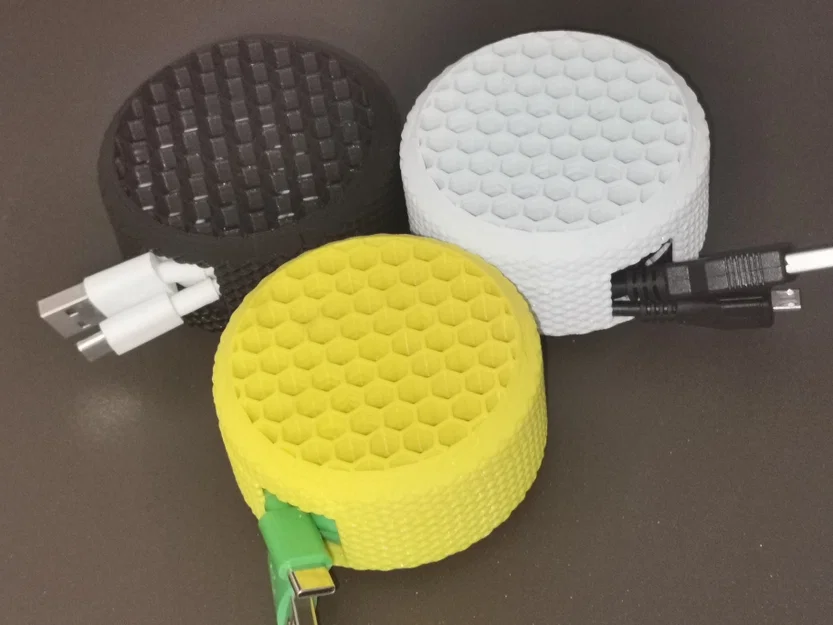 Hộp cuốn gọn dây cáp thông minh - Cable Organizer in 3D - Image 7