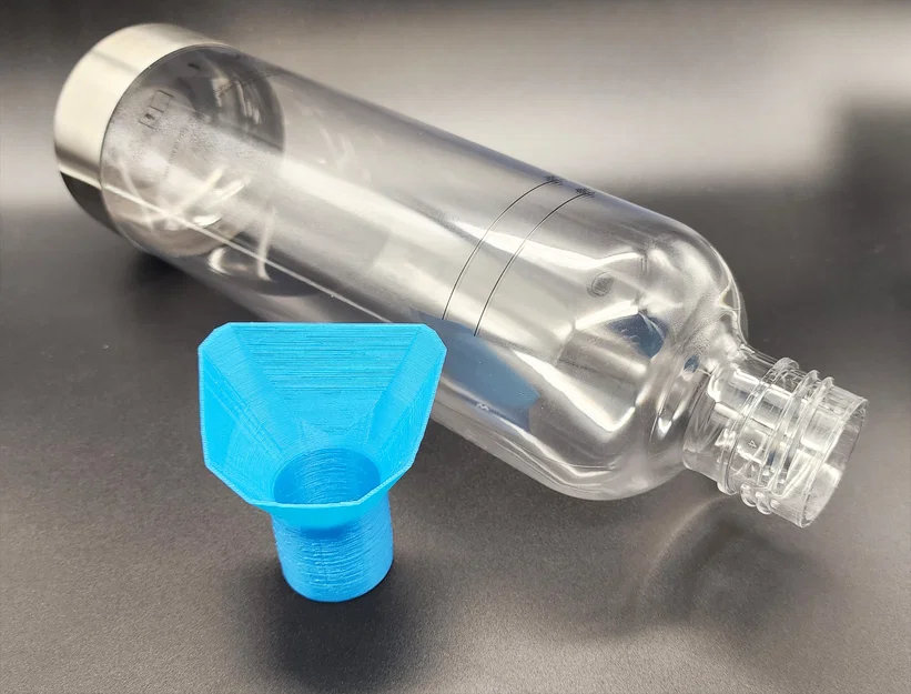 Phễu Rót Nước Thông Minh Cho Bình Cao (Angled Bottle Funnel) - Image 4