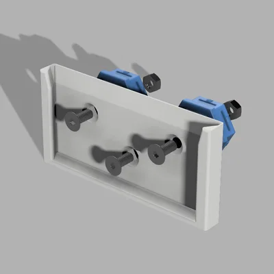 Giá treo tool holder Quickswap Snapmaker 2.0 gắn tường/Honeycomb wall