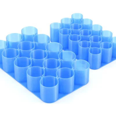 Khay đựng pin 3D (Parametric) - Tùy chỉnh cho pin AA/AAA siêu tiện lợi