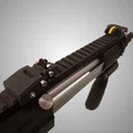 Thước ngắm gập Picatinny (Picatinny folding iron sights) - Thumbnail 3