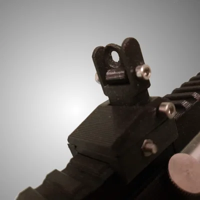 Thước ngắm gập Picatinny (Picatinny folding iron sights)