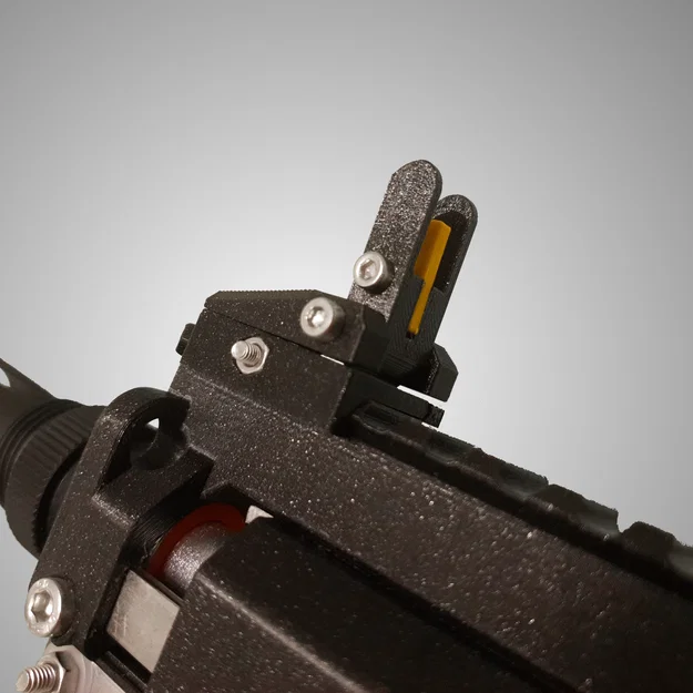 Thước ngắm gập Picatinny (Picatinny folding iron sights) - Image 5