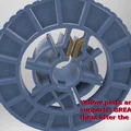 HP DesignJet 500 - Giá đỡ cuộn giấy 24 inch (Spool Holder) - Thumbnail 2