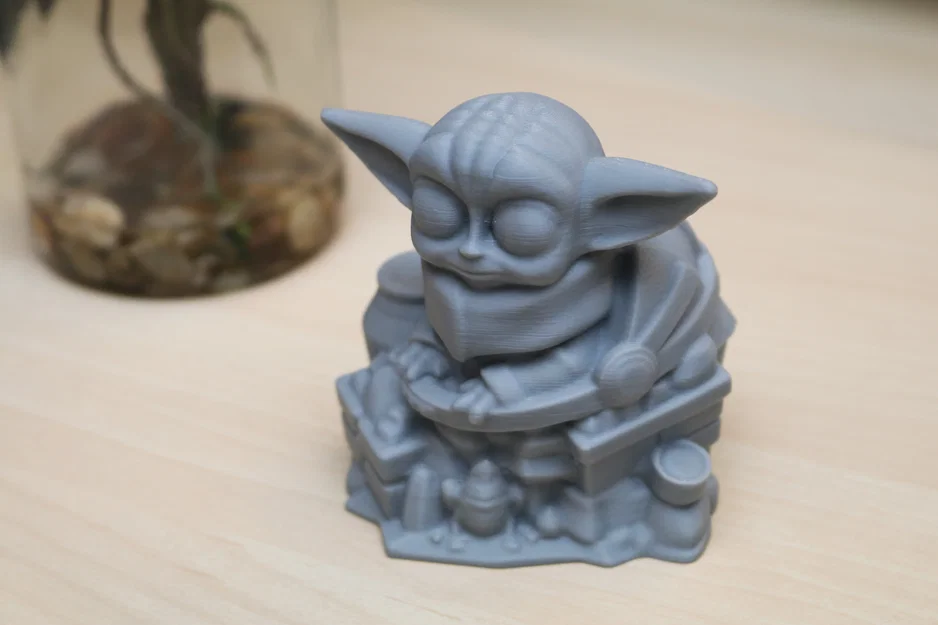 Baby Yoda / Grogu - 3D Scan Không Cần Support! - Image 1