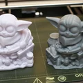Baby Yoda / Grogu - 3D Scan Không Cần Support! - Thumbnail 3
