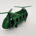 Mô hình trực thăng Chinook 3 cánh quạt - In 3D không cần Support - Thumbnail 3