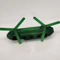 Mô hình trực thăng Chinook 3 cánh quạt - In 3D không cần Support - Thumbnail 4
