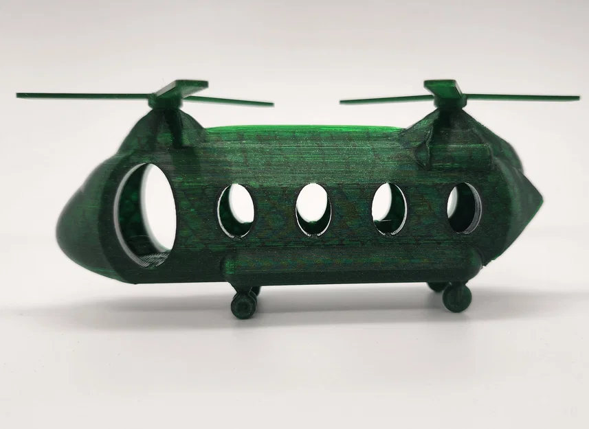 Mô hình trực thăng Chinook 3 cánh quạt - In 3D không cần Support - Image 9