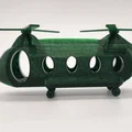 Mô hình trực thăng Chinook 3 cánh quạt - In 3D không cần Support - Thumbnail 9