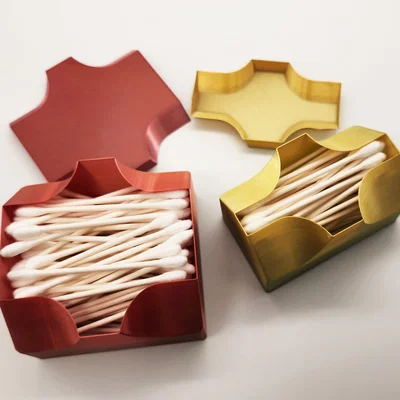 Hộp đựng bông tăm 3D (Vase Mode) - Thiết kế gọn gàng, in nhanh