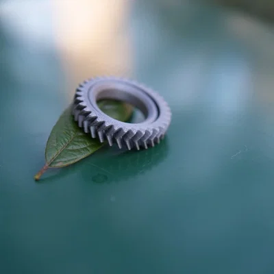 Nhẫn fidget bánh răng print-in-place