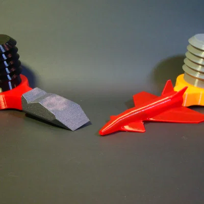 Bellow Blasters! – Đồ chơi đua xe bắn khí in 3D