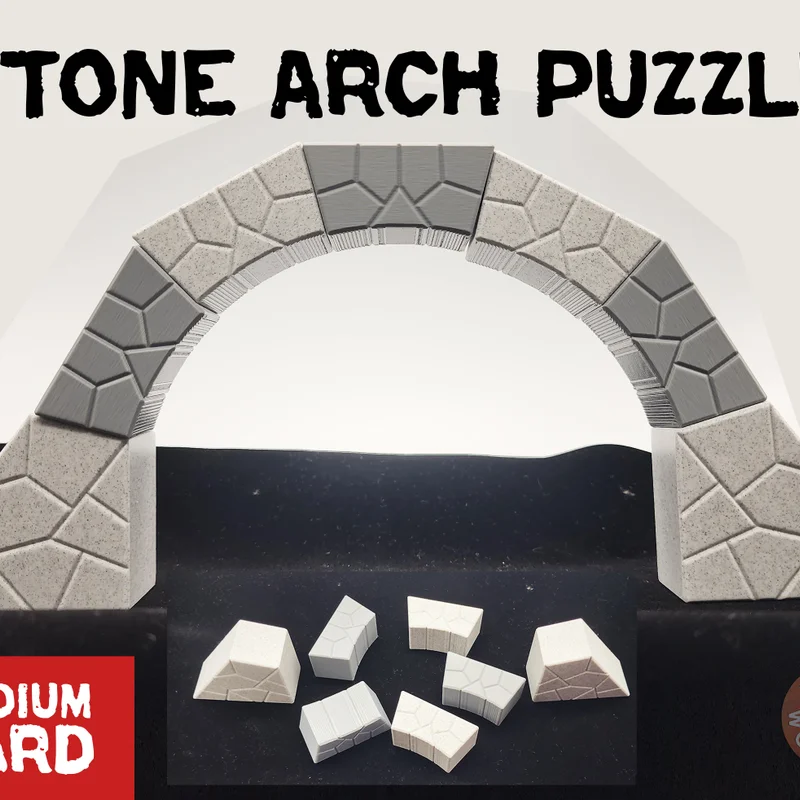 Bộ Khối Xếp Hình Vòm Đá Stone Arch Puzzle Blocks - Thử Thách Vật Lý