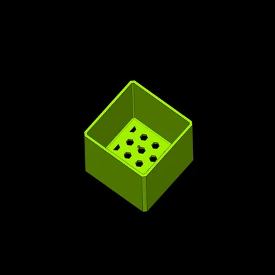 Hệ thống chậu trồng cây tự tưới theo module 3D