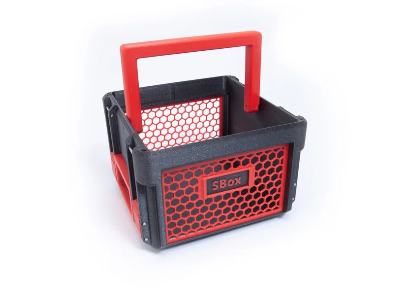 SBox cho MINI - Thùng Đục Lỗ (Perforated Crate) - Image 1