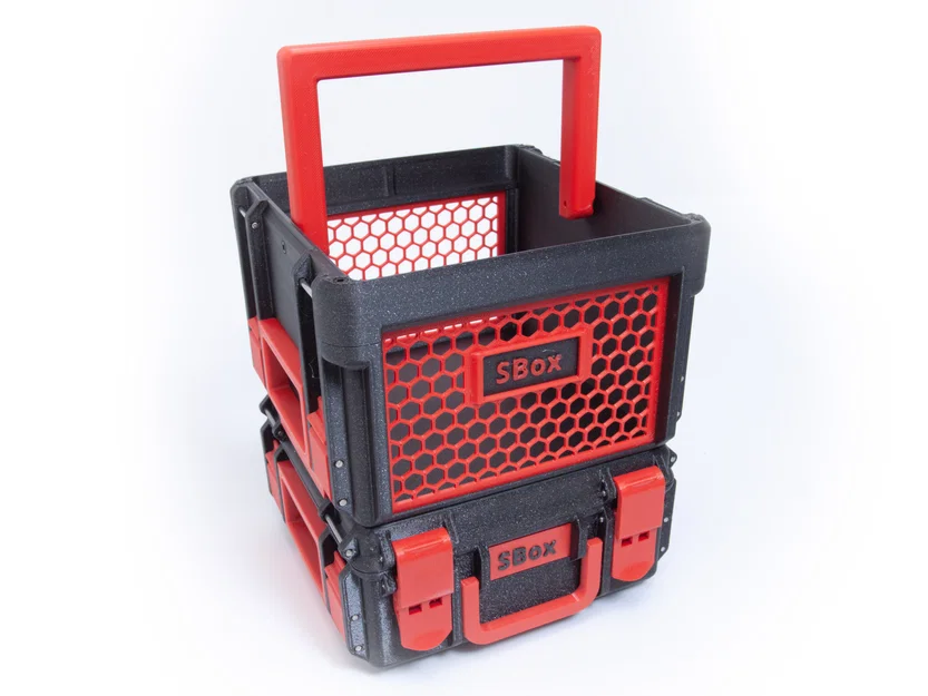 SBox cho MINI - Thùng Đục Lỗ (Perforated Crate) - Image 4