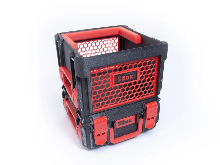SBox cho MINI - Thùng Đục Lỗ (Perforated Crate) - Image 5