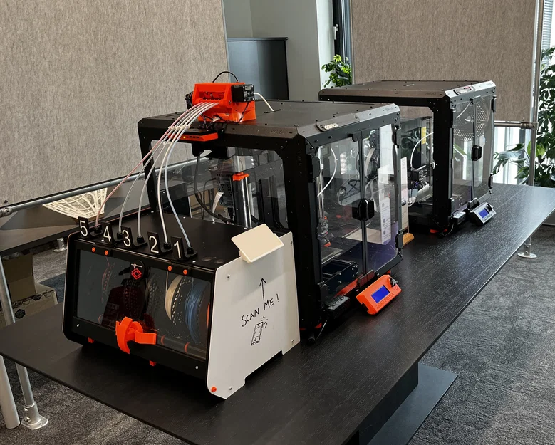 Prusa MMU2S với Original Prusa Enclosure (bộ mod gắn MMU ra ngoài) - Image 2