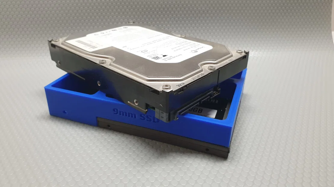 Adapter ổ 2.5" (7mm/9mm) SSD & HDD sang khay 3.5" HDD - Image 3