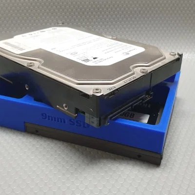 Adapter ổ 2.5" (7mm/9mm) SSD & HDD sang khay 3.5" HDD