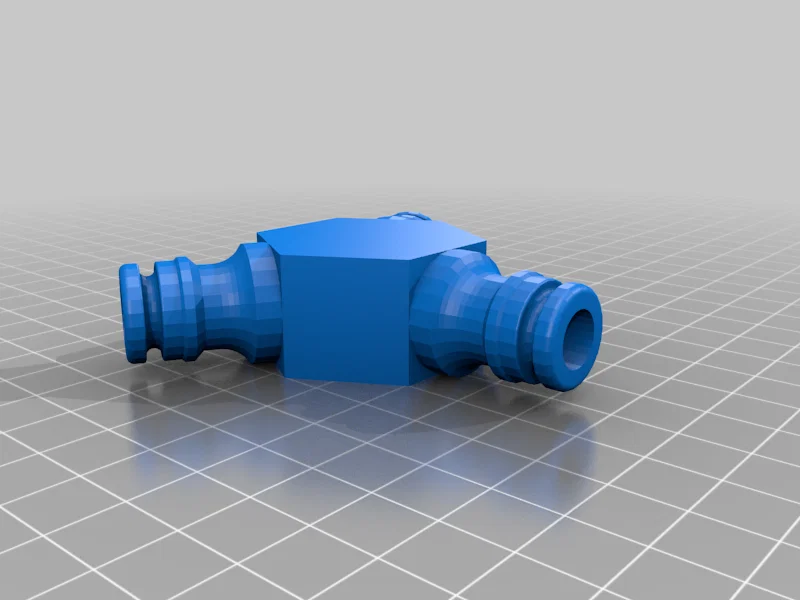 Đầu nối chia nước Hose Splitter 3D tiện lợi cho vườn cây - Image 1
