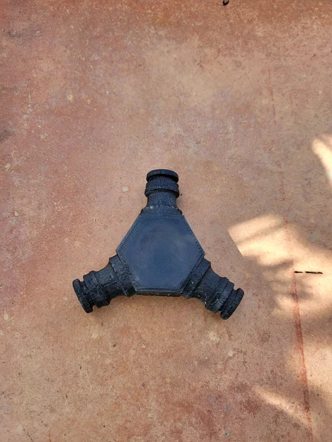 Đầu nối chia nước Hose Splitter 3D tiện lợi cho vườn cây - Image 2