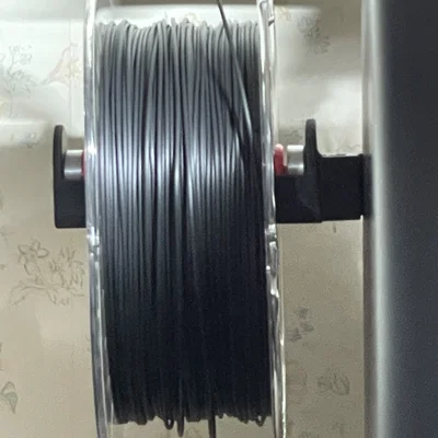 Giá treo cuộn filament gắn hông Bambu X1C / P1S (đã cân level)