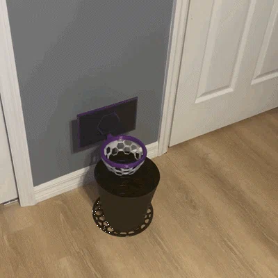 Vành Bóng Rổ Cho Thùng Rác Văn Phòng (Office Trash Can Basketball Hoop)