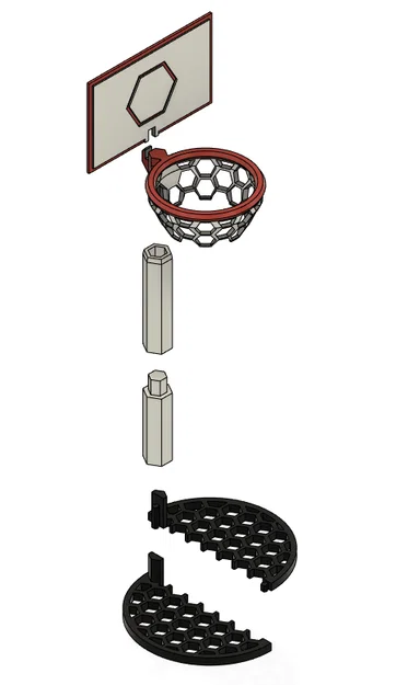 Vành Bóng Rổ Cho Thùng Rác Văn Phòng (Office Trash Can Basketball Hoop) - Image 17