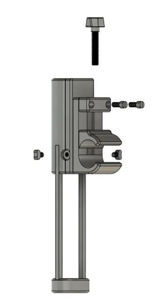 Ngàm gắn dù xe đẩy đa năng, quick release (KHÔNG CẦN HARDWARE) - Image 16