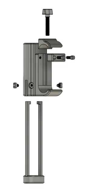 Ngàm gắn dù xe đẩy đa năng, quick release (KHÔNG CẦN HARDWARE) - Image 17