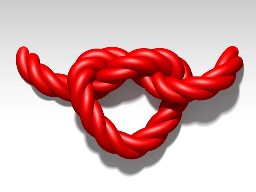 Nút Dây Hình Trái Tim (Heart knot) - Image 1