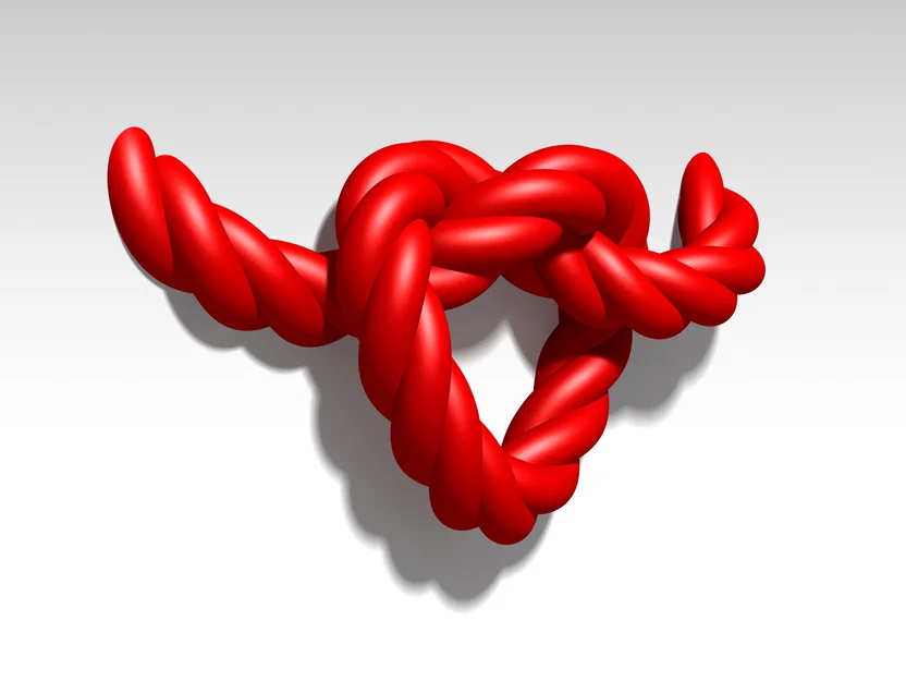 Nút Dây Hình Trái Tim (Heart knot) - Image 2